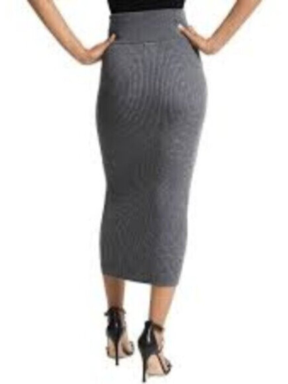 Michael Kors Ribbed Knit Midi Skirt - new with tags